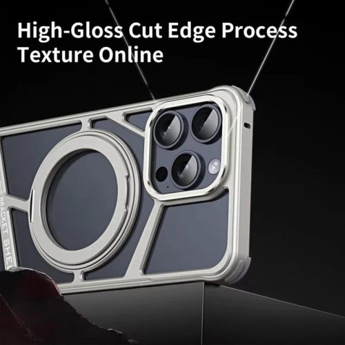 Luxury Magnetic Suction Rotating Bracket Case with Stand Holder photo review