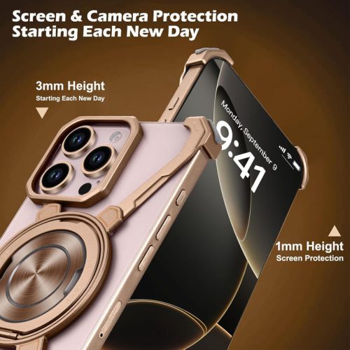 MagFlex Pro™ – Premium 360° Ring Holder Metal Case with Kickstand photo review