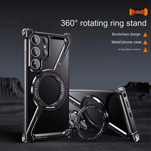 Exclusive Z Shaped Sleek Metal Phone Case With 360° Drop Protection photo review