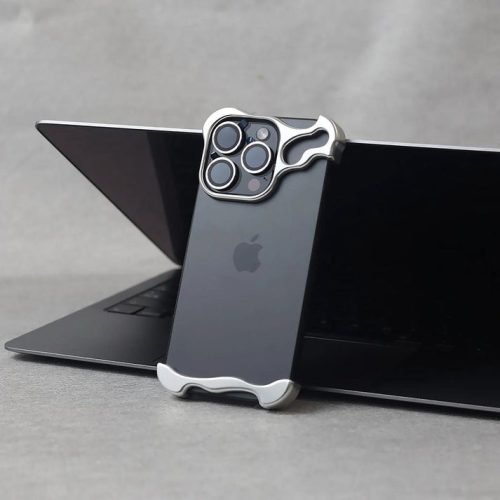 Metal Titanium Luxury Minimal Bumper Case with Superior Protection photo review