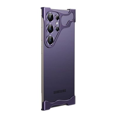 Luxury Minimal Metal Titanium Bumper Case with Superior Protection